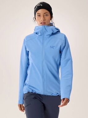Arc'teryx Women's GAMMA HOODY Jacket softshell weather resistance Outwear Size L